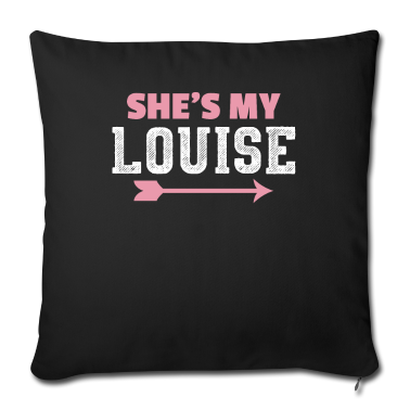 Geschenk Freundin Geburtstag Kissenbezug - Sie ist meine Louise BFF beste Freundin Geschenk