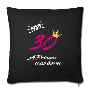 Geschenk Freundin Geburtstag Kissenbezug - 30 Geburtstag,Jahrgang 1989,Frau,Freundin,Geschenk