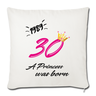 Geschenk Freundin Geburtstag Kissenbezug - 30 Geburtstag,Jahrgang 1989,Frau,Freundin,Tochter