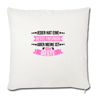 Geschenk Freundin Geburtstag Kissenbezug - Beste Freundin