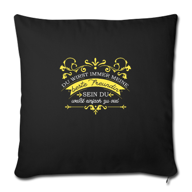Geschenk Freundin Geburtstag Kissenbezug - Beste Freundin