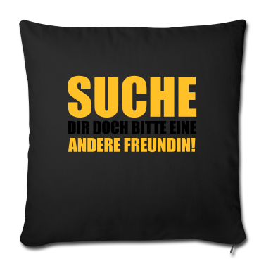 Geschenk Freundin Geburtstag Kissenbezug - Suche andere Freundin