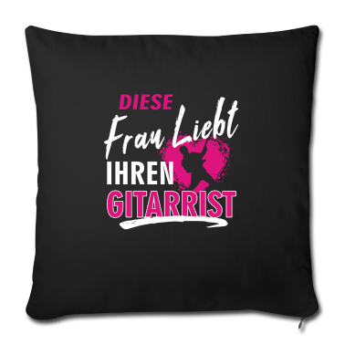 Geschenk Freundin Geburtstag Kissenbezug - Gitarre Frau Freundin Lustig Geschenk Geburtstag