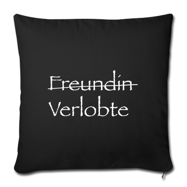 Geschenk Freundin Geburtstag Kissenbezug - Freundin Verlobte Geschenk