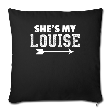 Geschenk Freundin Geburtstag Kissenbezug - Meine Louise Thelma BFF beste Freundin Geschenk
