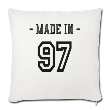 Geschenk Freundin Geburtstag Kissenbezug - Made in 97 Geschenk Geburtsjahr 1997 Geburtstag