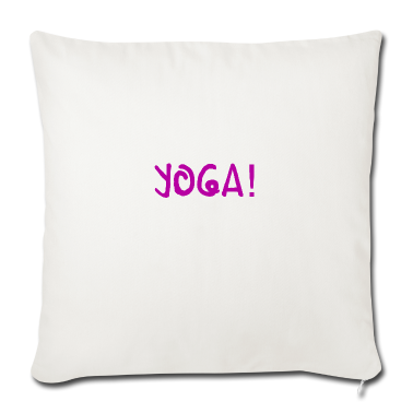 Geschenk Freundin Geburtstag Kissenbezug - Yoga Fitness Sport Fit Mädchen Mutter Freundin