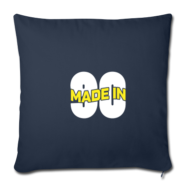 Geschenk Freundin Geburtstag Kissenbezug - Made in 90 Geschenk Geburtsjahr 1990 Geburtstag