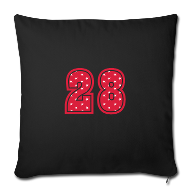 Geschenk Freundin Geburtstag Kissenbezug - 28 JAHRE ALT 28 Geburtstag Freundin Retro