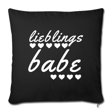 Geschenk Freundin Geburtstag Kissenbezug - Lieblingsmensch Babe Freundin Besti Beste Freundin