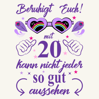 Motiv 20. Geburtstag Frauen Geschenk beste Freundin