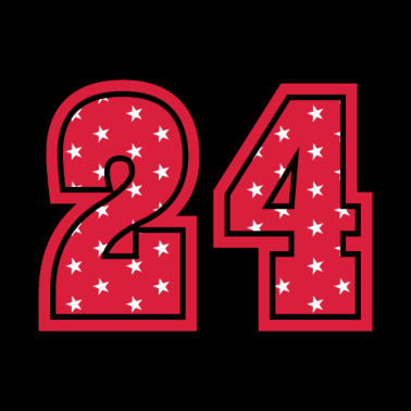 Motiv 24 JAHRE ALT 24 Geburtstag Freundin Retro