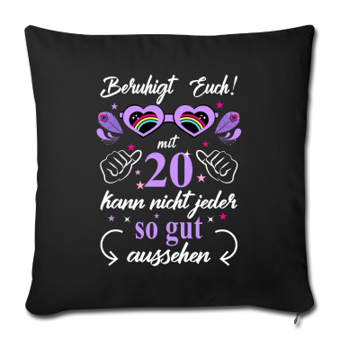 Geschenk Freundin Geburtstag Kissenbezug - 20. Geburtstag Frauen Geschenk beste Freundin