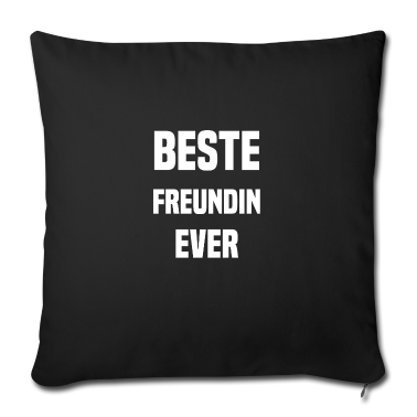 Geschenk Freundin Geburtstag Kissenbezug - Beste Freundin ever