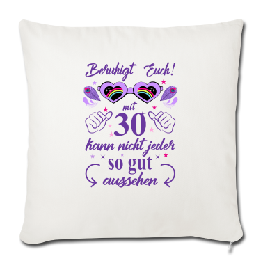 Geschenk Freundin Geburtstag Kissenbezug - 30. Geburtstag Frauen Geschenk beste Freundin