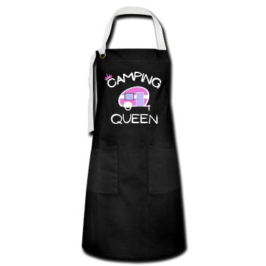 Geschenk Freundin Geburtstag Sch&uuml;rze - Camping Queen Geschenkidee Geburtstag Freundin