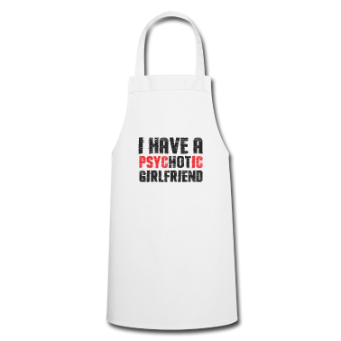 Geschenk Freundin Geburtstag Sch&uuml;rze - Psycho Liebe Freundin Freund Geburtstag Geschenk