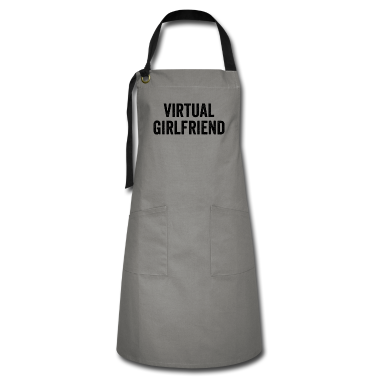 Geschenk Freundin Geburtstag Sch&uuml;rze - Virtuelle Freundin