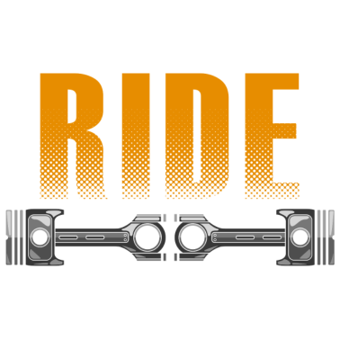 Motiv Motorradfahren mit Freundin