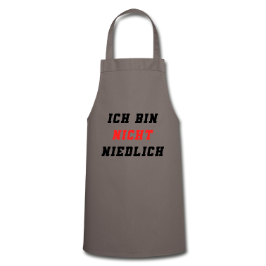 Geschenk Freundin Geburtstag Sch&uuml;rze - Ich bin nicht niedlich Geschenkidee Freundin