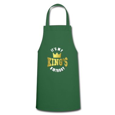 Geschenk Freundin Geburtstag Sch&uuml;rze - It's My King's Birthday Geburtstag Freund Freundin