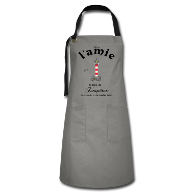 Geschenk Freundin Geburtstag Sch&uuml;rze - Freundin auf Französisch