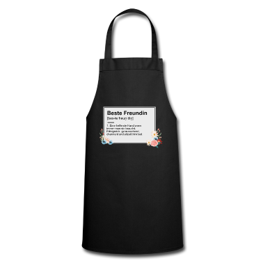 Geschenk Freundin Geburtstag Sch&uuml;rze - Beste Freundin noun