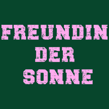 Motiv Freundin der Sonne rosa