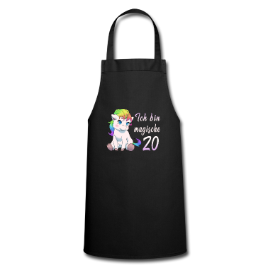 Geschenk Freundin Geburtstag Sch&uuml;rze - 20 Jahre Einhorn 20. Geburtstag Freundin Geschenk