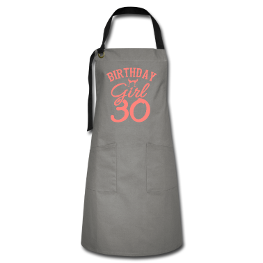 Geschenk Freundin Geburtstag Sch&uuml;rze - BIRTHDAY GIRL 30 Geburtstag Freundin 30 Jahre