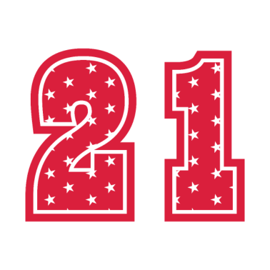 Motiv 21 JAHRE ALT 21 Geburtstag Freundin Retro