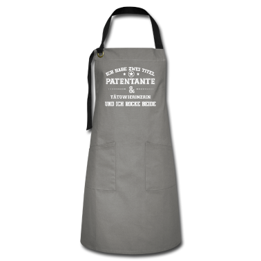 Geschenk Freundin Geburtstag Sch&uuml;rze - GESCHENK HABE FREUNDIN Taetowierinerin