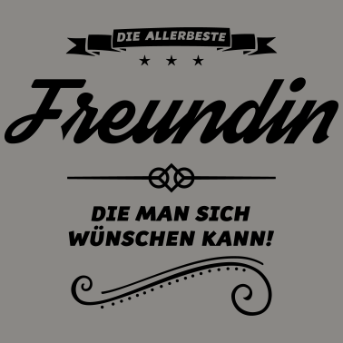 Motiv freundin allerbeste design
