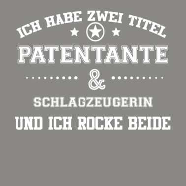 Motiv GESCHENK HABE FREUNDIN Schlagzeugerin