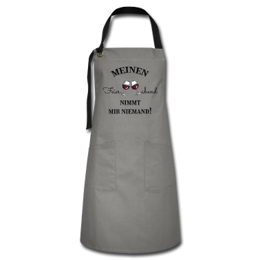 Geschenk Freundin Geburtstag Sch&uuml;rze - Feierabend mit Freundin und Wein!