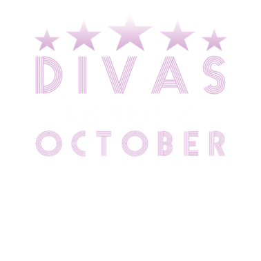 Motiv Diva Oktober geboren Freundin Geburtstag Geschenk