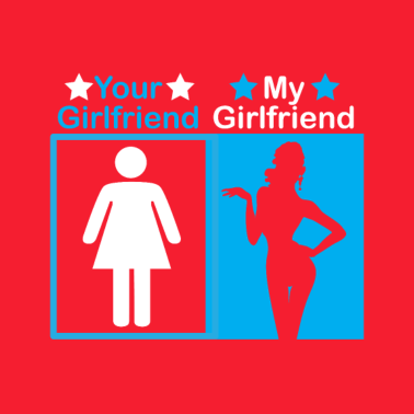 Motiv Meine Freundin Deine Freundin Vergleich Elegant