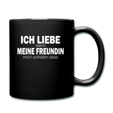 Geschenk Freundin Geburtstag Tasse - Freundin Schlafen Lustig Geburtstag Partnerschaft