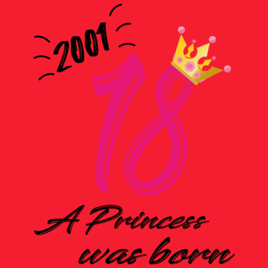 Motiv 18 Geburtstag,Mädchen,Frau,Freundin,Geschenkidee