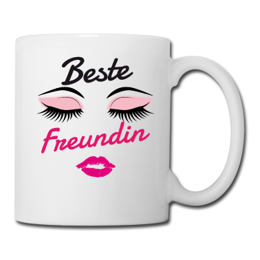 Geschenk Freundin Geburtstag Tasse - Beste Freundin Geschenk für Damen und Mädchen