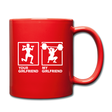Geschenk Freundin Geburtstag Tasse - Meine Freundin Deine Freundin Vergleich Stark Fit