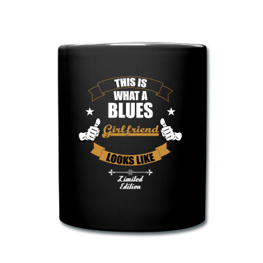 Geschenk Freundin Geburtstag Tasse - Dies ist eine Blues Freundin