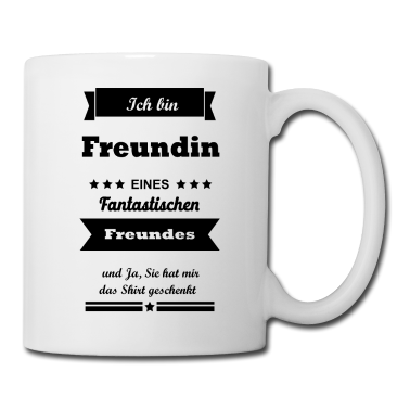 Geschenk Freundin Geburtstag Tasse - Freundin und super