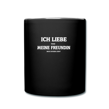 Geschenk Freundin Geburtstag Tasse - Ich lieb meine Freundin