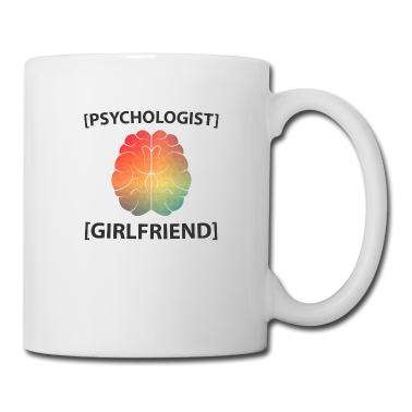 Geschenk Freundin Geburtstag Tasse - Psychologe Freundin