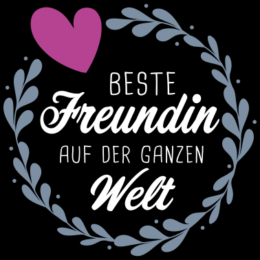 Motiv Beste Freundin BBF Besties Freundinnen Geschenk