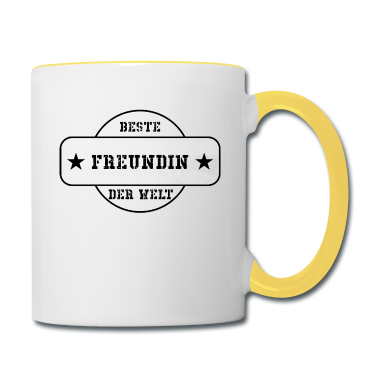 Geschenk Freundin Geburtstag Tasse - Beste Freundin der Welt Geburtstag Geschenk BFF