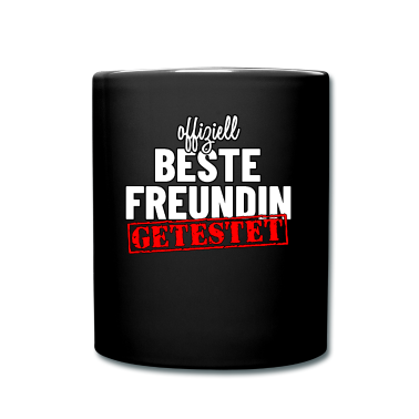 Geschenk Freundin Geburtstag Tasse - Offiziell beste Freundin - Geschenk beste Freundin