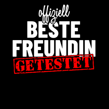 Motiv Offiziell beste Freundin - Geschenk beste Freundin