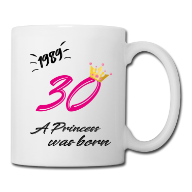 Geschenk Freundin Geburtstag Tasse - 30 Geburtstag,Jahrgang 1989,Frau,Freundin,Tochter